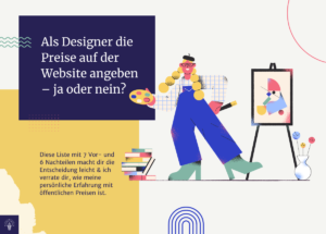 Als Designer Preise auf der Website angeben – ja oder nein? | Achtung Designer Magazin
