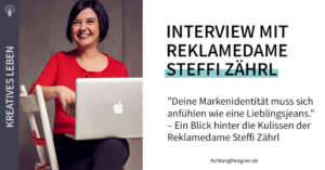 Interview mit der Reklamedame Steffi Zährl