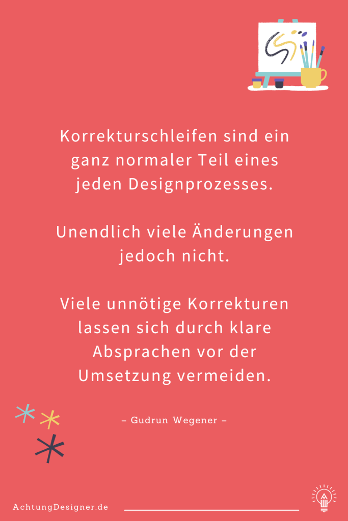 unnoetige Korrekturschleifen vermeiden hoch I