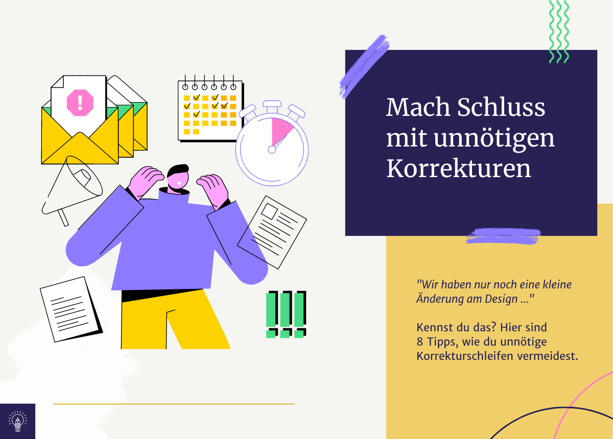 Unnötige Korrekturschleifen vermeiden-Achtung Designer Magazin