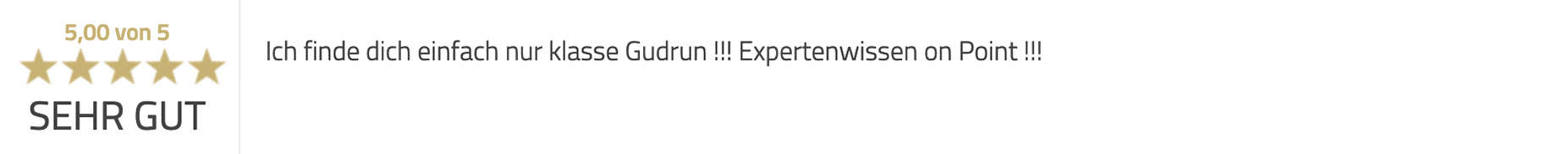 Das sagen Kunden über die Angebote, Freebies, Newsletter und Informationen von Achtung Designer.