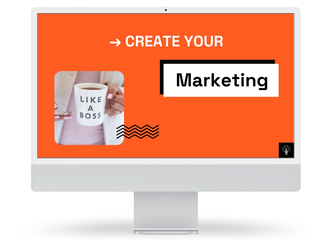 Cover Mockup: Onlinekurs Create your Marketing